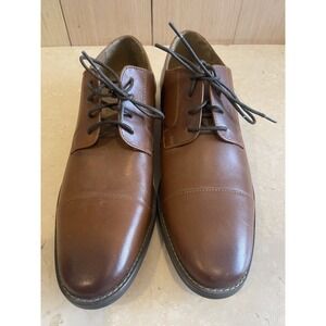 Florsheim Men's 9D Brown Leather Oxford grandpa core Dress Shoes